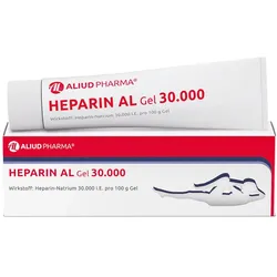 Heparin AL Gel 30.000 bei Prellungen oder Blutergüssen