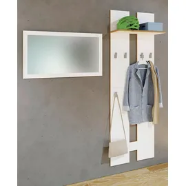 VCM Wandgarderobe Salia Weiß