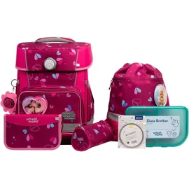 School-Mood Champion Pro 7-tlg. rosa Häschen