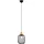 Trio Calimero 1-flg. Ø 18 cm rund schwarz Metall/Holz