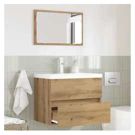 vidaXL Badezimmermöbel-Set 2-tlg. Braun