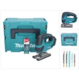 Makita DJV 180 ZJ Akku Stichsäge 18 V + 5 tlg. Stichsägeblatt Set + Makpac - ohne Akku, ohne Ladegerät