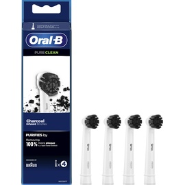 Oral B Oral-B Head 4-pack Pure Clean Aufsteckbürsten für elektrische Zahnbürste 4 St. Weiß