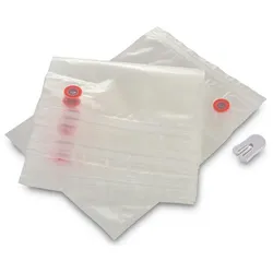 Solis Zip Vakuumierbeutel 10 Stück, 26 x 35 cm, BPA-frei, Dicke 150 - 170 μm