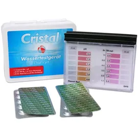 Cristal Wassertestgerät Chlor / pH-Wert-Tester