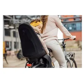 QIBBEL Air black rack mounted rear baby seat