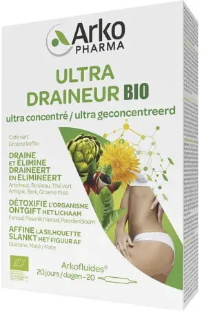 Arkopharma Arkofluides Ultra Draineur Bio 20 Ampullen