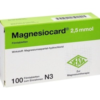 Verla-Pharm Arzneimittel GmbH & Co KG Magnesiocard 2,5 mmol Filmtabletten