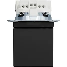 Merten Schuko-Steckdose schwarz matt 1 St.