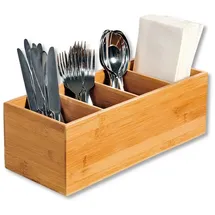 KESPER Besteckkasten Bambus 35 x 14 x 12 cm