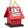 Grupo Erik Ewiger Kalender Snoopy Hundehütte 3D Rot