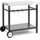 BBQ-Toro Beistelltisch 85 x 50 x 81 cm Stahl schwarz