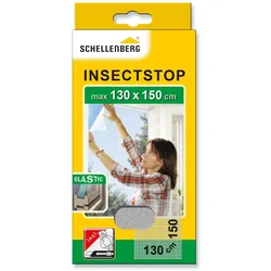 Schellenberg Fliegengitter ELASTIC in Weiß, 130 x 150 cm, dehnbar, zuschneidbar, waschbar