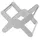 HAN Hängekorb X-CROSS 19071-11 Abmessungen 35,9 x 32,0 x 26,9 cm lichtgrau