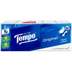 Tempo Taschentücher Klassik 4-lagig - 15 x 10 Tücher