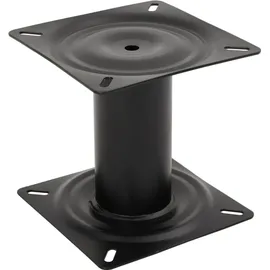 vidaXL Bootssitz mit Podest 360° Drehbar - Grau
