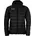 Puffer Hood Jacket Herren Schwarz 3XL