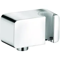 Kludi A-QA Wandanschlussbogen mit Brausehalter Chrom