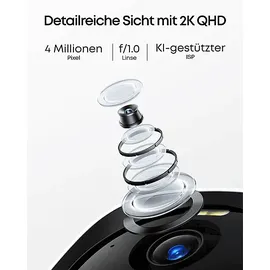 eufy eufyCam E40 3-Kamera-Set + HomeBase S380 + Solarpanel