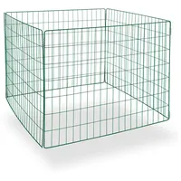 DEMA Metallkomposter Komposter Kompostieren Gartenabfälle Schnittgut Metall Garten