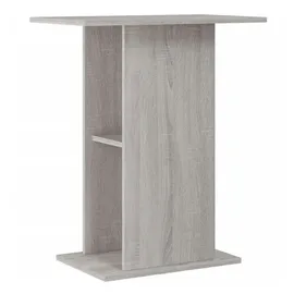 vidaXL Aquarienunterschrank Grau Sonoma 60,5x36x72,5 cm