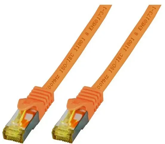 EFB Elektronik MK7001.0,25O Netzwerkkabel Orange 0,25 m Cat6a S/FTP (S-STP)