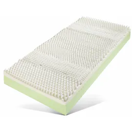 BRECKLE Visco-Matratze BRECKLE "Memory Pur", weiß, B:90cm H:25cm L:200cm, Bezug: 66% Polyester, 34% Viskose. Steppfüllung: 100% Polyester, Matratzen, Optimale Körperanpassung, Matratze in diversen Größen erhältlich