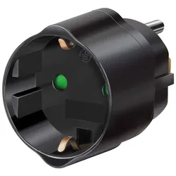 Brennenstuhl Reisestecker US-JAP > EU 250C-15A - Schwarz Adapter