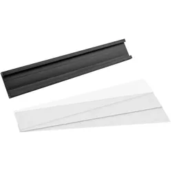 CombiCraft Magnetische Etikettenhalter 76x13 mm- Set von 5 für Effiziente Organisation