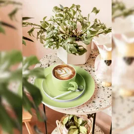 SELTMANN WEIDEN Espressountertasse 0,12 l Grün 6 St.