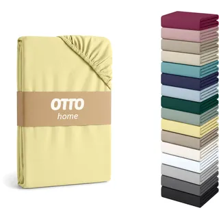 OTTO home Spannbettlaken Jersey 140 x 200 cm gelb