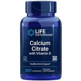 Life Extension Calcium Citrate with Vitamin D (200 Kapseln)