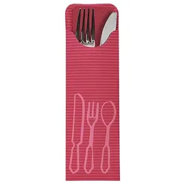 Papstar Bestecktaschen 100 St. Grau 23,5 cm x 7,3 cm