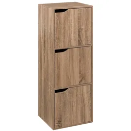 5five simply smart 5five - Regal 3 fächer mit türen Mix n modul natureiche-Effekt