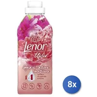 8x Lenor Ammorbinder Konzentrat 25 Wäschen Elisir Amalfitana Rosa