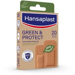 Hansaplast Green & Protect Pflasterstrip 20 St