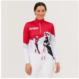 KRIMSON KLOVER Back Country Top Sweatshirt Rot/Schwarz S