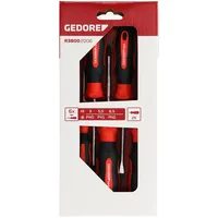 Gedore red 2K-Schraubendrehersatz PH+SL 6-teilig