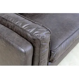 Roller Ecksofa, & grau - Webstoff - Liegefunktion - Staukasten links,