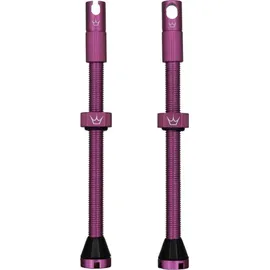 Chris King Peaty's Tubeless Ventile 80 mm rosa