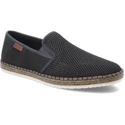 Blaue Espadrilles Rieker Elegante Herrenschuhe, 45
