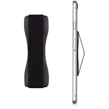 kwmobile Smartphone Fingerhalter schwarz 1er-Pack