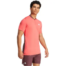 Adidas Tennis Pro Climacool FreeLift Poloshirt Semi Lucid Red M