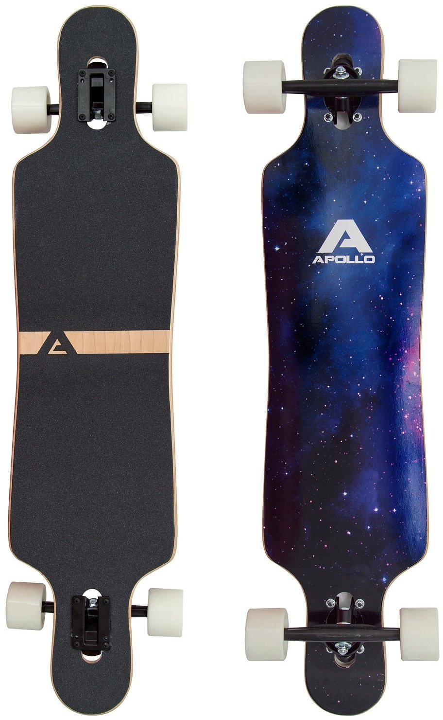 Apollo Twin Tip DT Longboard Nebula - UV Wheels