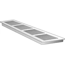 Helios Lüftungsgitter LG 400/100 60308 400 x 100 mm Aluminium