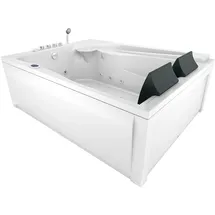 AcquaVapore Eckbadewanne 135 x 180 cm (W12H-TH-A-SC)