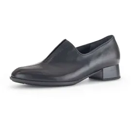 Gabor Leder-Slipper in Schwarz / 40,5