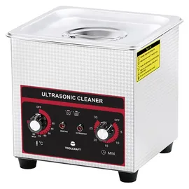 TOOLCRAFT Ultraschallreiniger USC-130 Silber