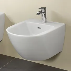 Villeroy & Boch Subway 3.0 37,5x56cm, 1 Hahnl., mit Überlauf, weiß