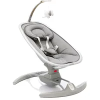 fillikid Babywippe Mimi, grau, inkl. Fernbedienung grau